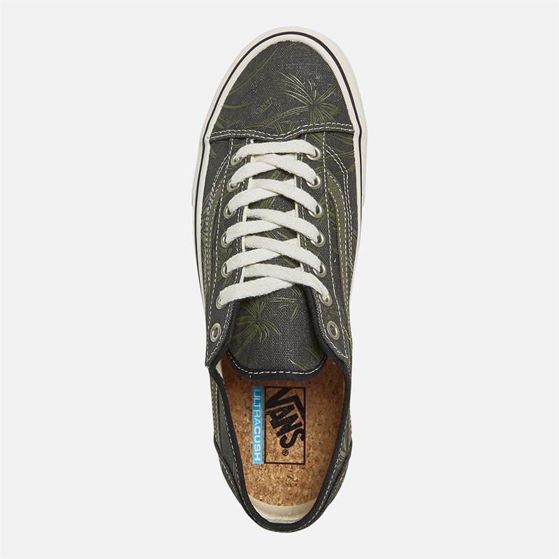 Vans Style 36 Decon Trainers Black Palm/Marshmallow