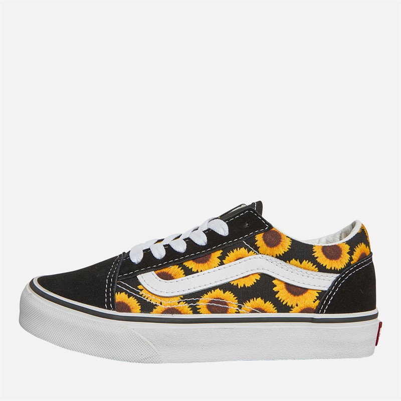 Vans Kids Old Skool Sunflower Trainers Black/Yellow