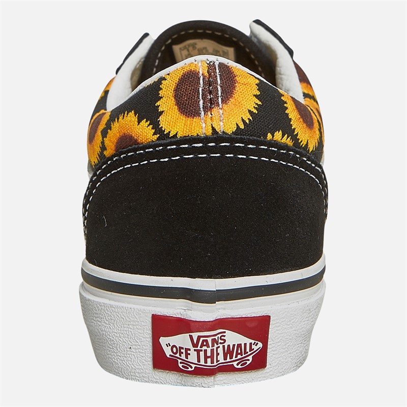Vans Kids Old Skool Sunflower Trainers Black/Yellow