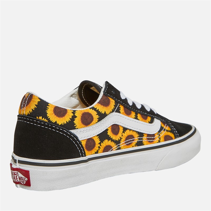 Vans Kids Old Skool Sunflower Trainers Black/Yellow