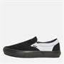 Vans Mens Skate Slip-On Trainers Black/Black/White