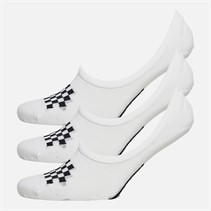 Vans Chaussettes Invisibles Femme Classiques lot de Trois Blanc/Noir