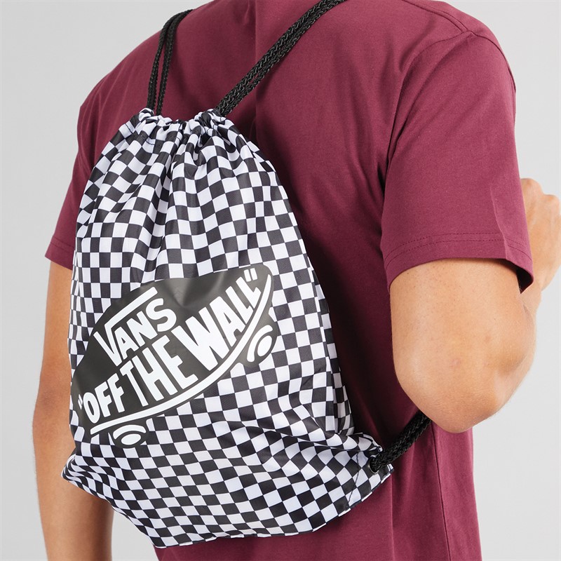 Vans Benched Drawstring Bag Black/White