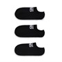 Vans Kids Classic Kick Three Pack No Show Socks Black