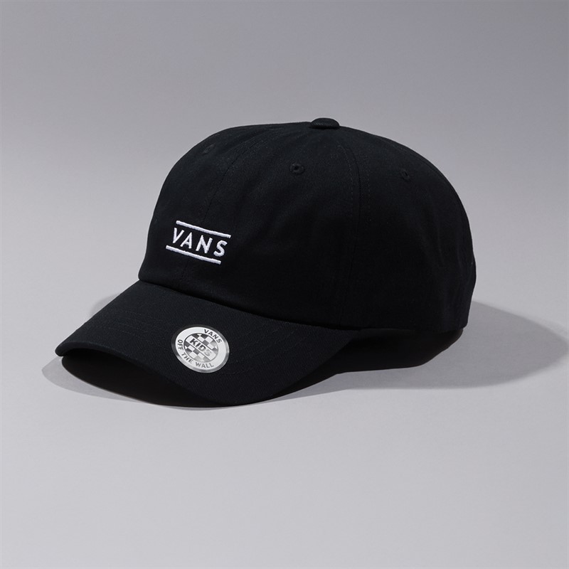 Vans Kids Half Box Curved Bill Cap Black - Size OS