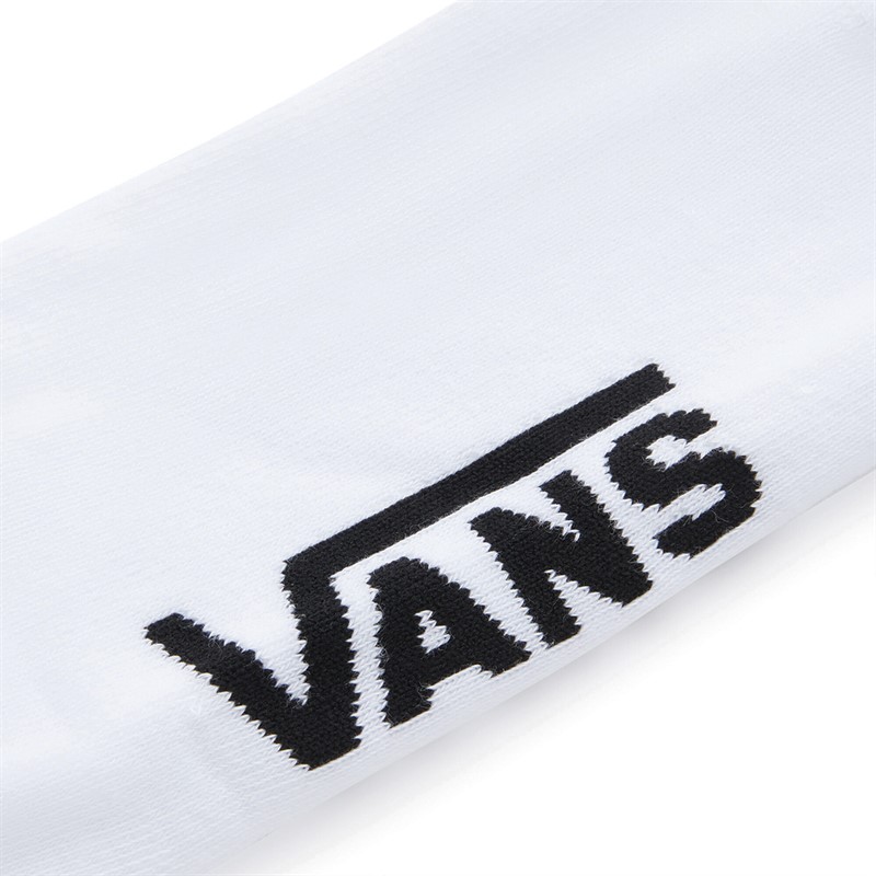 Vans Mens Classic Three Pack Ankle Socks White
