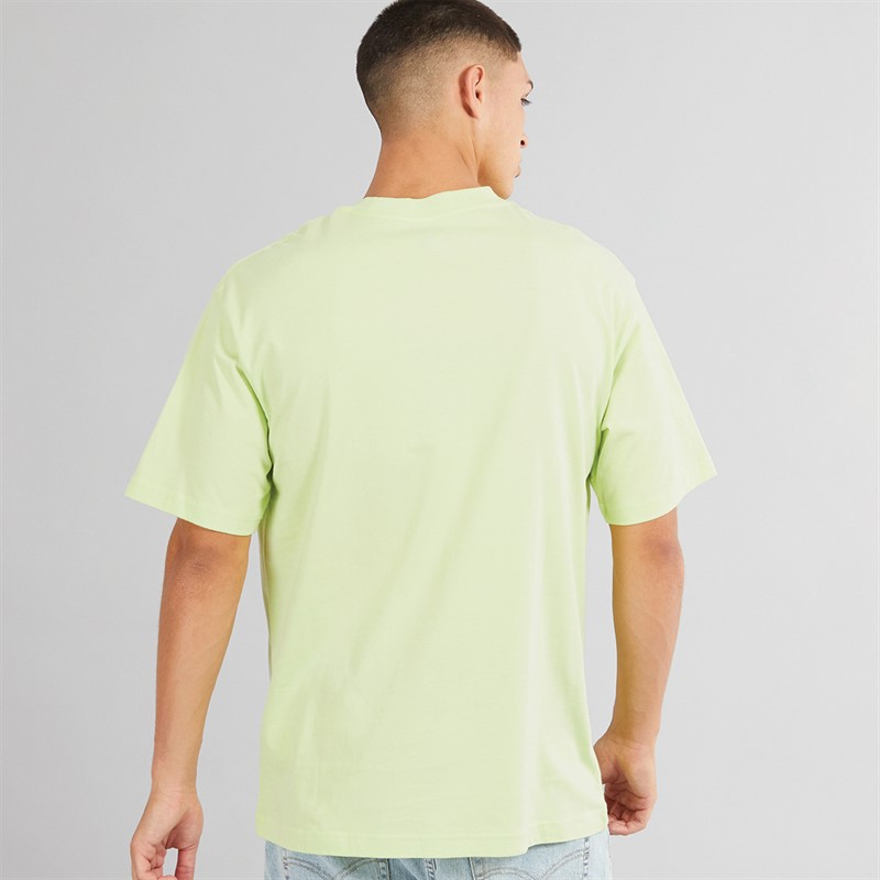 Vans Mens Times Up Graphic T-Shirt Shadow Lime