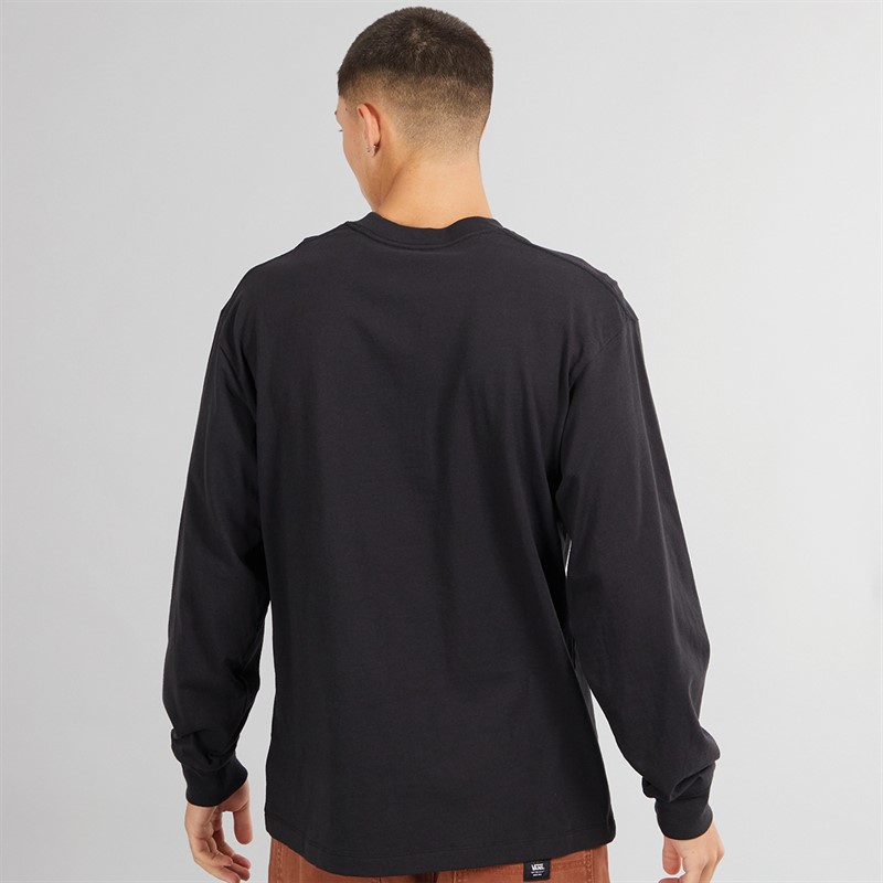 Vans Mens Original Standards Long Sleeve Top Black