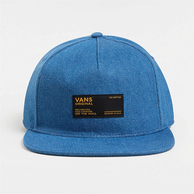 Vans Ravenna Snapback Cap Stonewash/Blue - Size OS