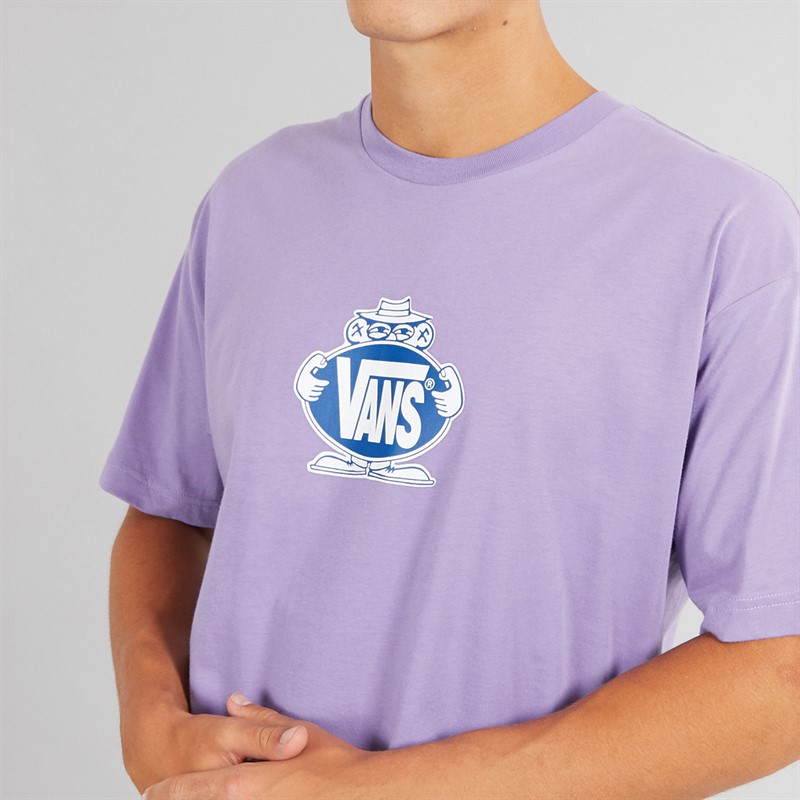 Vans Mens Vans Creeper Graphic T-Shirt Purple Haze