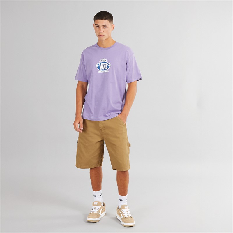 Vans Mens Vans Creeper Graphic T-Shirt Purple Haze