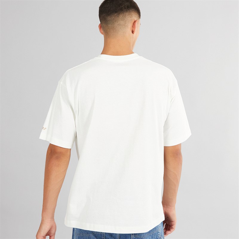 Vans Mens Skate Timez Up T-Shirt Marshmallow