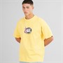 Vans Mens Follow Loose Fit Graphic T-Shirt Banana Cream