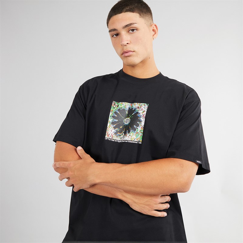 Vans Mens Digitals Graphic T-Shirt Black