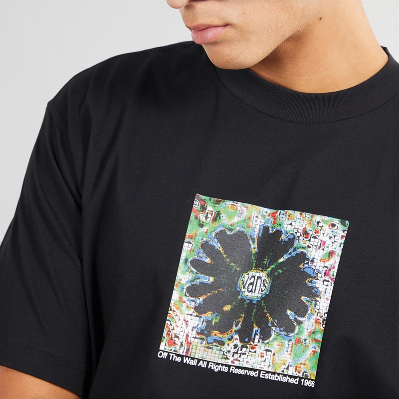 Vans Mens Digitals Graphic T-Shirt Black