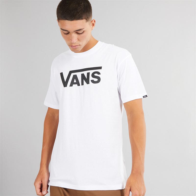 Vans Mens Classic Logo T-Shirt White/Black