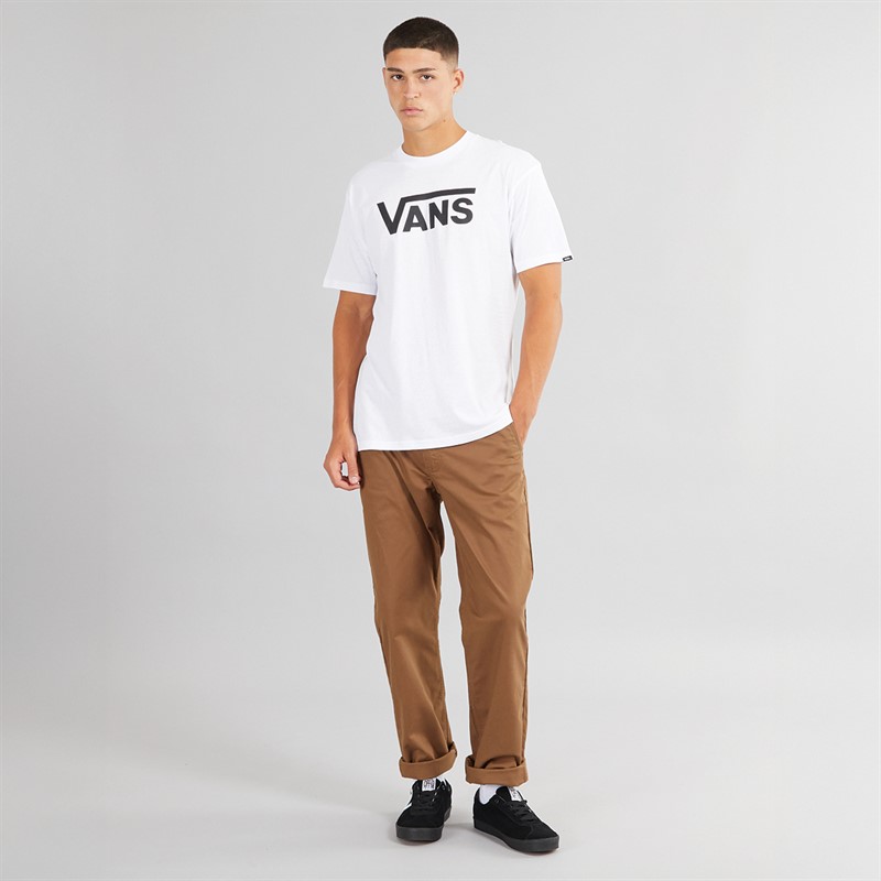 Vans Mens Classic Logo T-Shirt White/Black