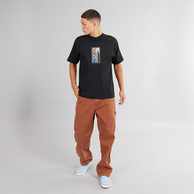 Vans Mens Apexium Loose Fit Graphic T-Shirt Black
