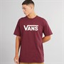 Vans T-shirt classique Homme avec logo bordeaux/marshmallow