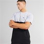 Vans Mens Colorblock T-Shirt Athletic Heather/Black