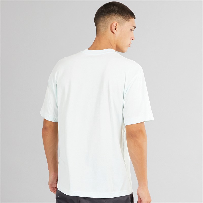 Vans Mens Skull Window T-Shirt Hint Of Mint