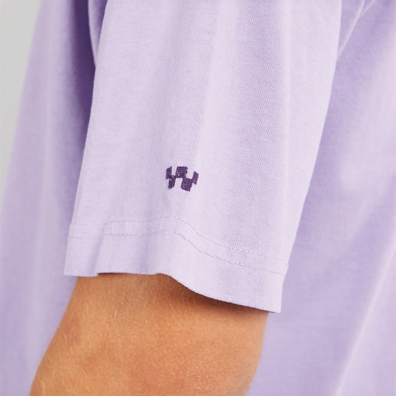 Vans Mens Skate Clay Graphic T-Shirt Purple Haze