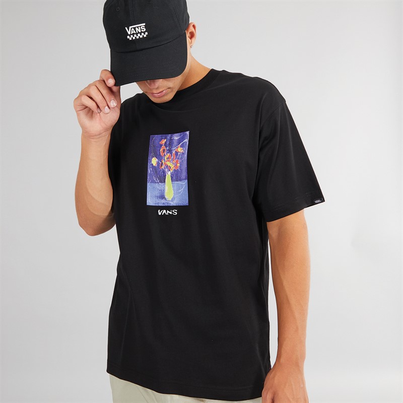 Vans Mens Decor Graphic T-Shirt Black