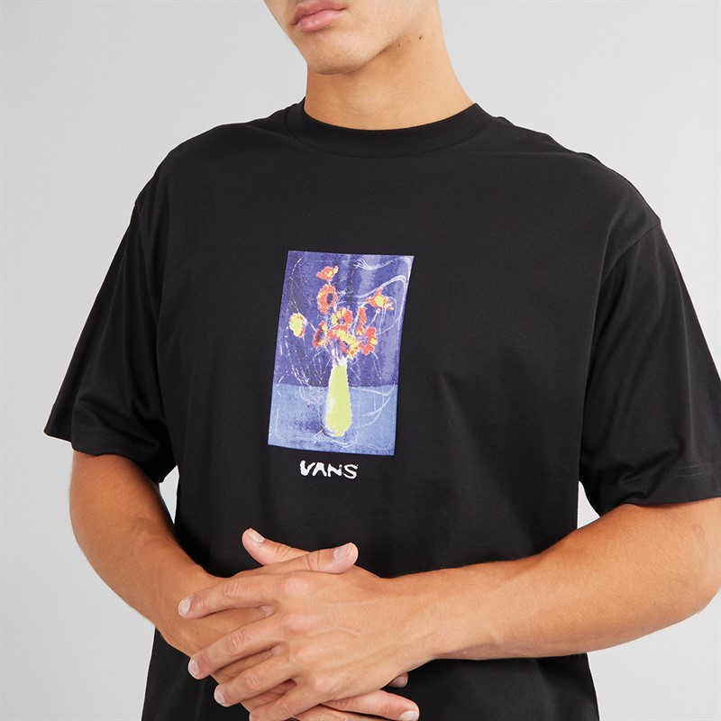 Vans Mens Decor Graphic T-Shirt Black