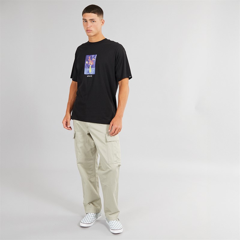 Vans Mens Decor Graphic T-Shirt Black