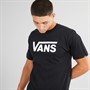 Vans Herre Klassisk Logo T-Shirt Sort/Hvid