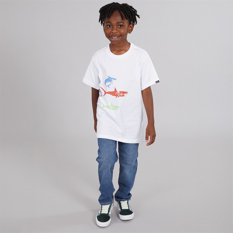 Vans Boys The Pack T-Shirt White