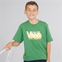 Vans Junior Boys Checker Drop T-Shirt Fairway