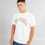 Vans Mens Metal Arch Graphic T-Shirt Marshmallow