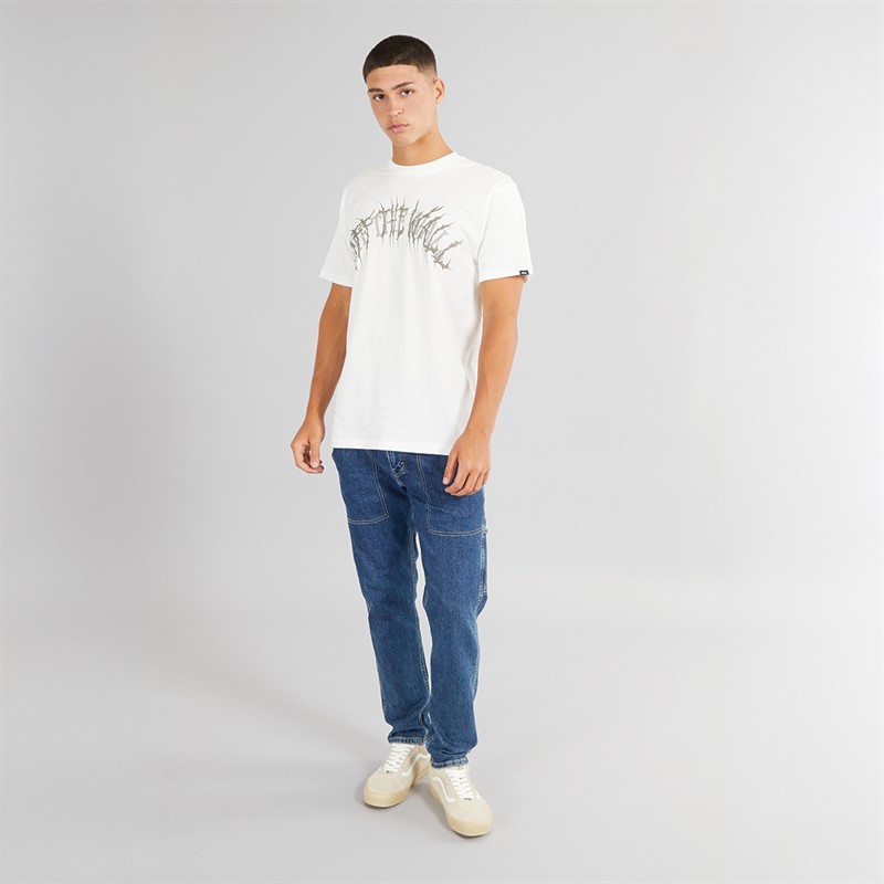 Vans Mens Metal Arch Graphic T-Shirt Marshmallow