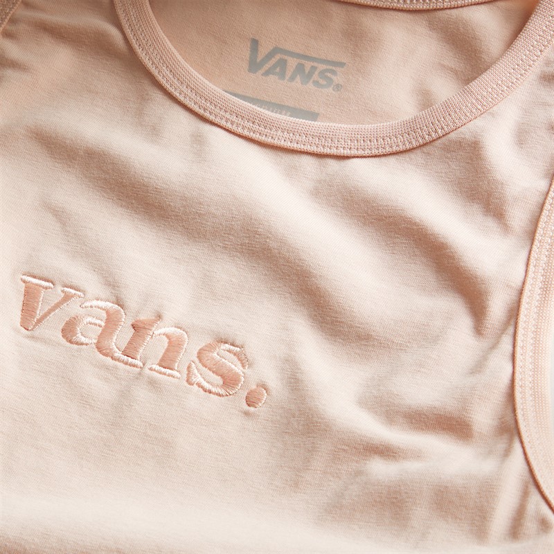 Vans Womens Essential Racer Tank Sepia Rose