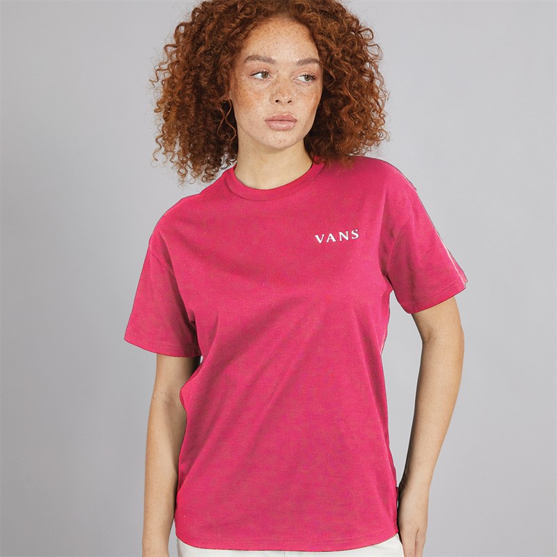 Vans Womens Night Orb Oversized T-Shirt Cherries Jubilee