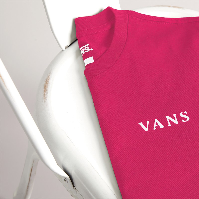 Vans Womens Night Orb Oversized T-Shirt Cherries Jubilee