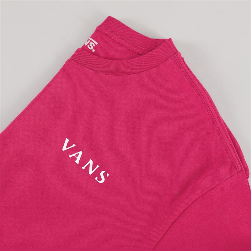 Vans Womens Night Orb Oversized T-Shirt Cherries Jubilee