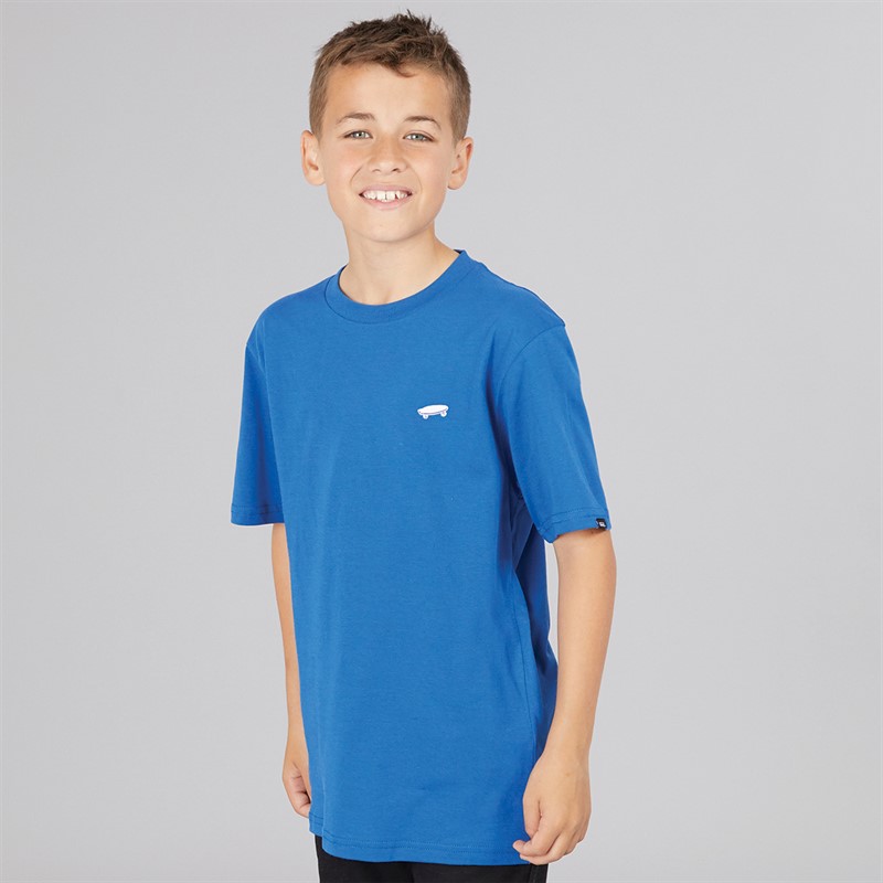 Vans Junior Boys Salton T-Shirt True Blue - Size XL
