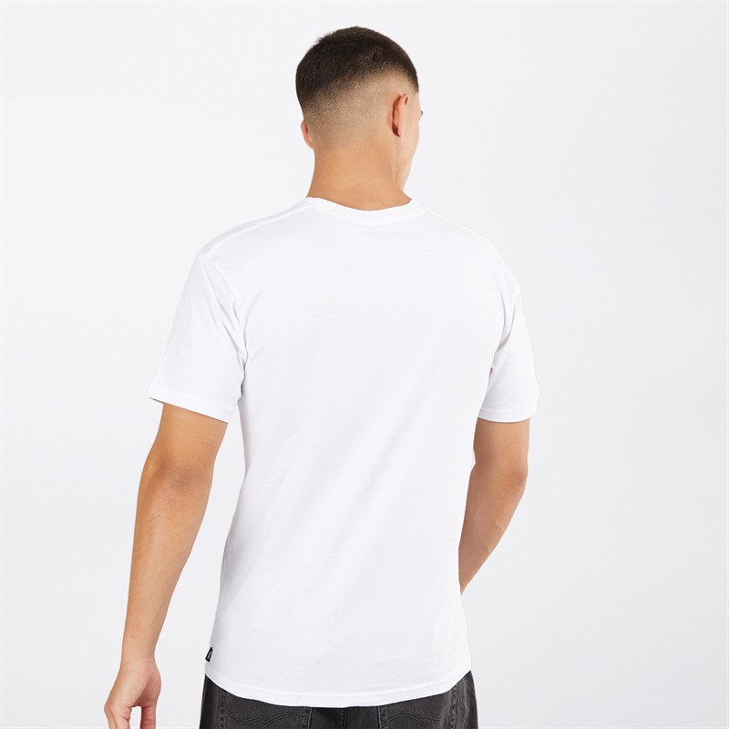 Vans lot de Trois T-Shirts Basiques Blancs Homme