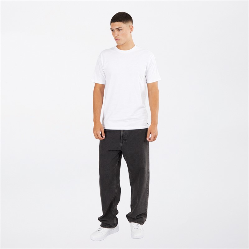 Vans lot de Trois T-Shirts Basiques Blancs Homme