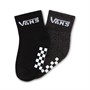 Vans Infant Classic Drop V Two Pack Crew Socks Black