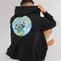 Vans Mens Skull La Shaka Loose Fit Full Zip Hoodie Black