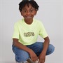 Vans Boys Stacked T-Shirt Shadow Lime