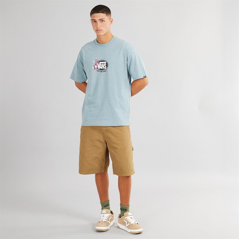 Vans Mens Follow Loose Fit Graphic T-Shirt Citadel