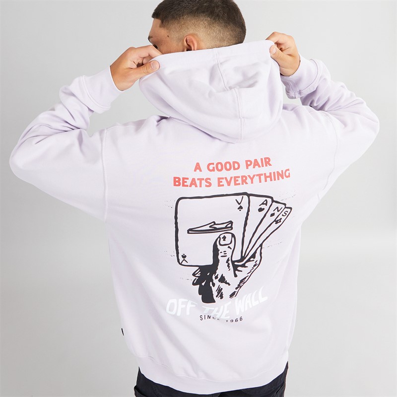 Vans Mens A Good Pair Loose Fit Hoodie Evening Haze - Size M