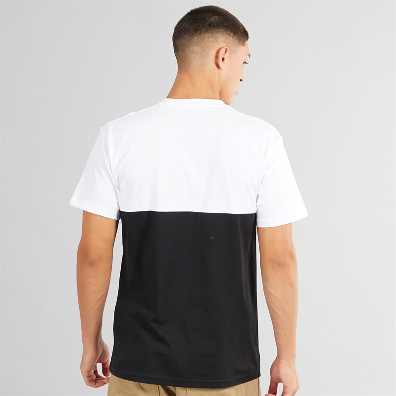 Vans Mens Colorblock T-Shirt Black/White