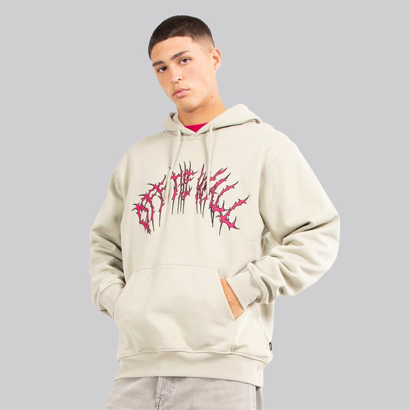 Vans Mens Metal Arch Hoodie London Fog - Size XS