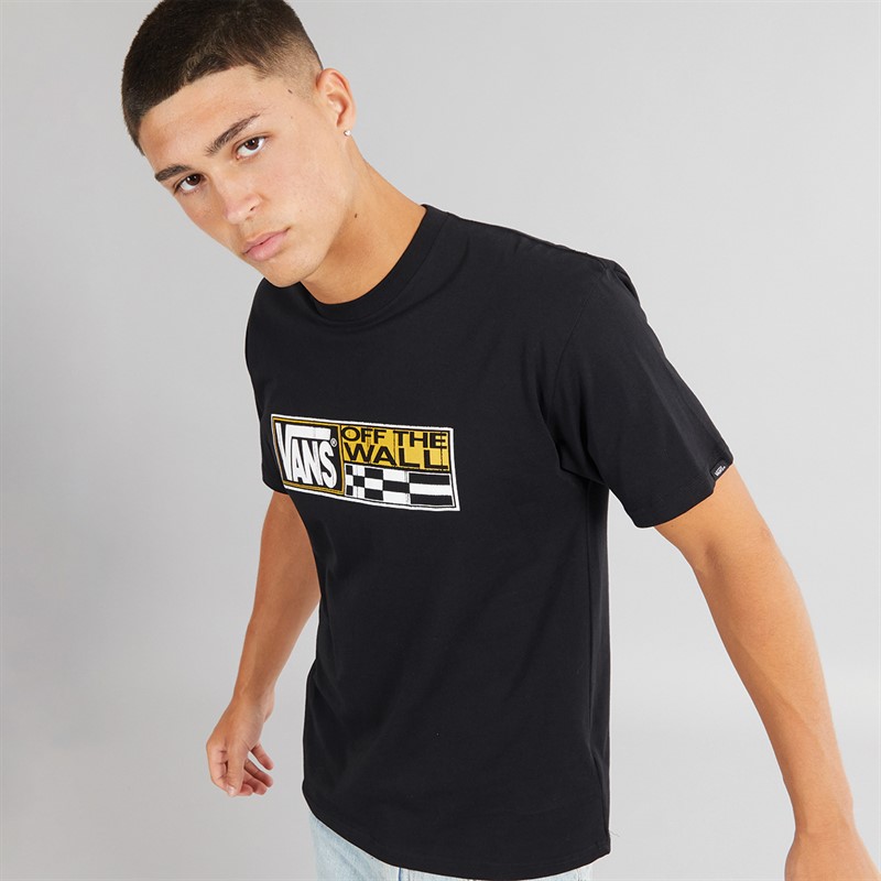 Vans Mens Hi Stretch T-Shirt Black - Size L