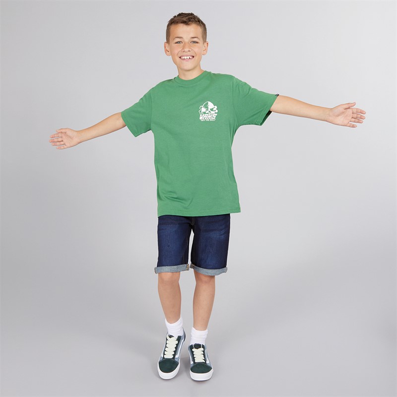 Vans Junior Boys Mister Sinister Graphic Back T-Shirt Fairway